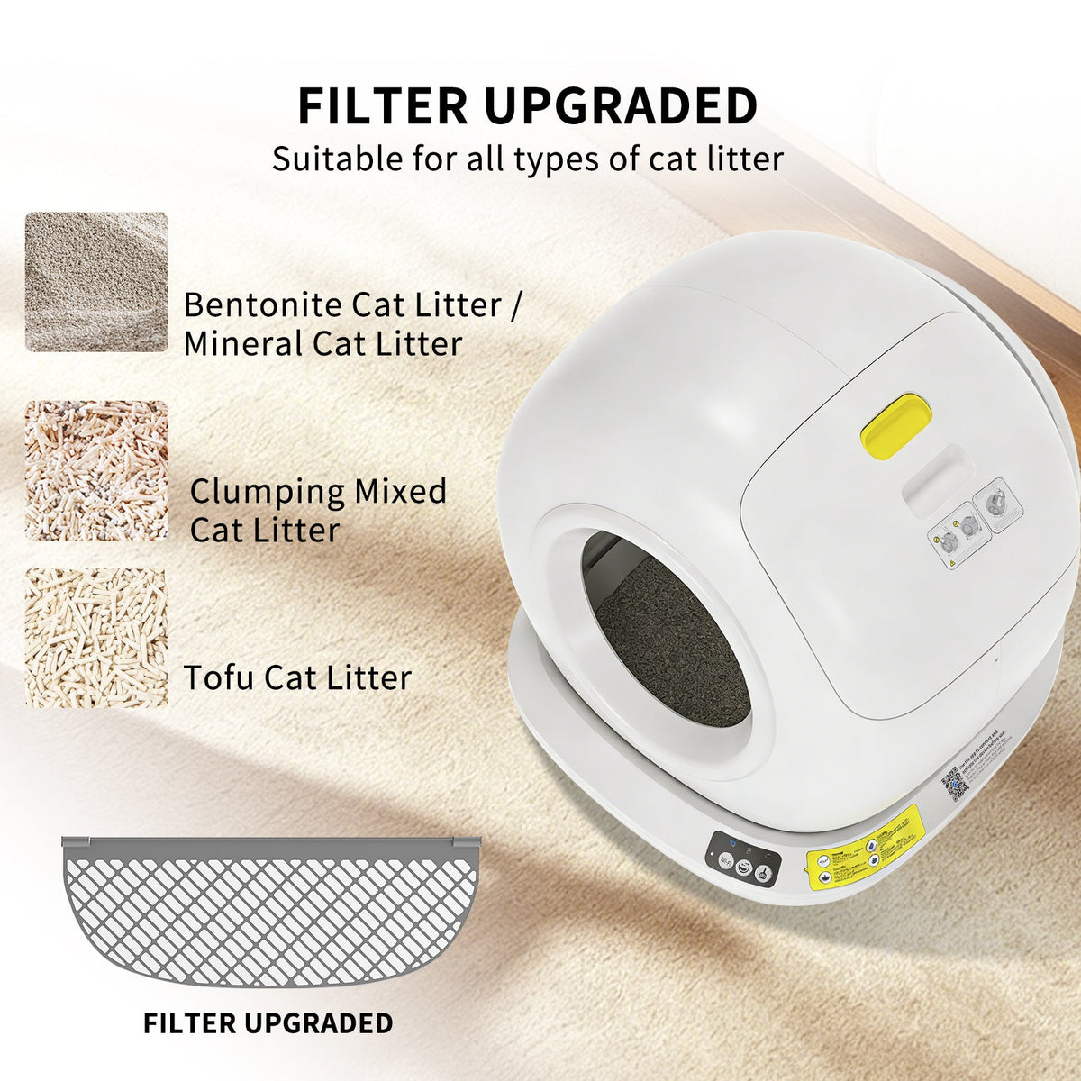 Only Self Pickup---Fully Automatic Cat Litter Box