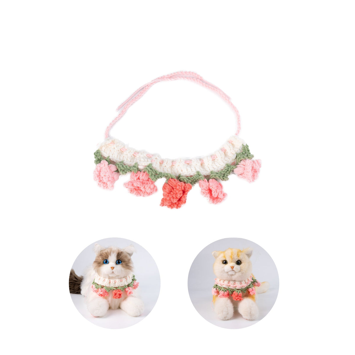 Bellflower Scarf - Pink for Cat Dog & Pet