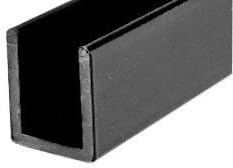 Brixwell SDCD38GM-CCP12-XCP10 Gun Metal 3/8" Fixed Panel Shower Door Deep