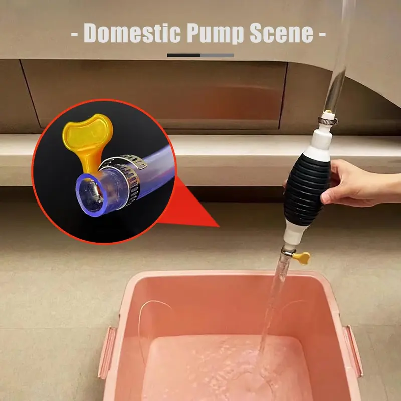 Siphon P Ump For Gasoline Motor Oil Fuel Gasoline Diesel, Fish Tank