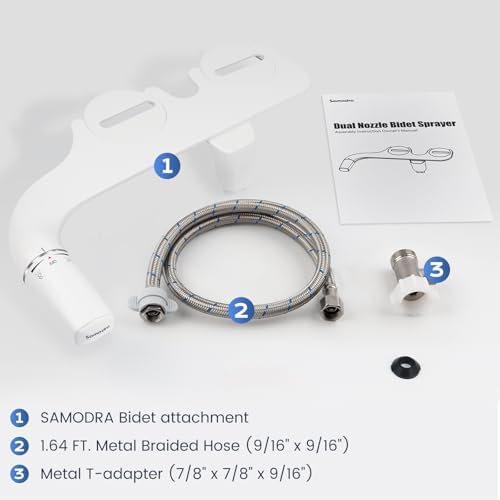 SAMODRA Ultra-Slim Hygienic Bidets Attachment