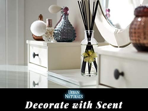 Urban Naturals Tobacco & Vanilla Reed Diffuser Scented Sticks Set | Tobacco Leaf