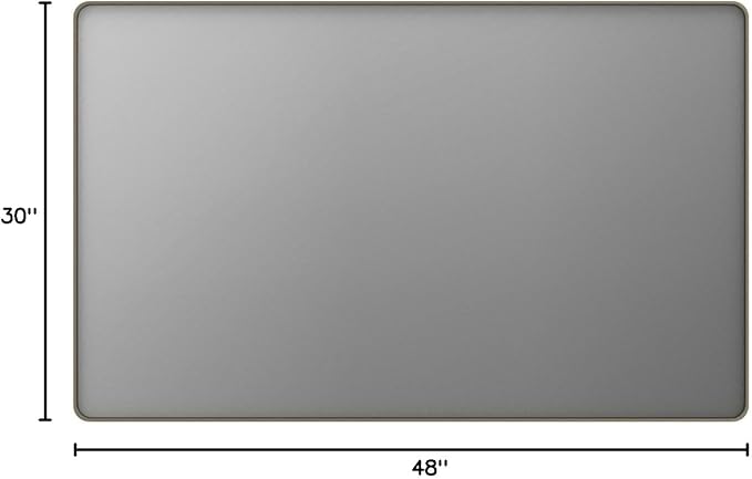 LOAAO 48”X30” Bronze Bathroom Mirrors
