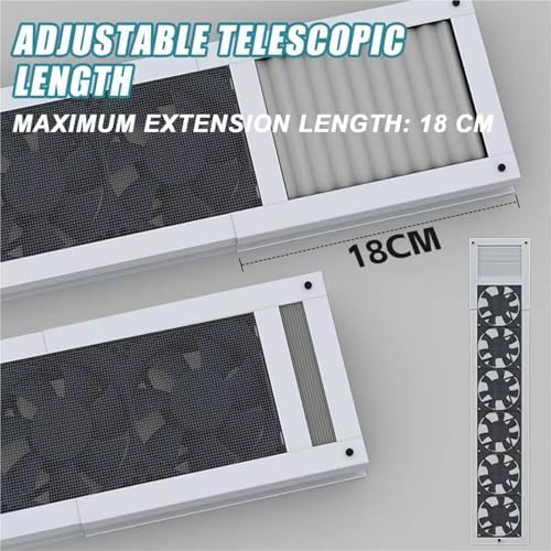 Adjustable Punch-Free Window Exhaust Fan