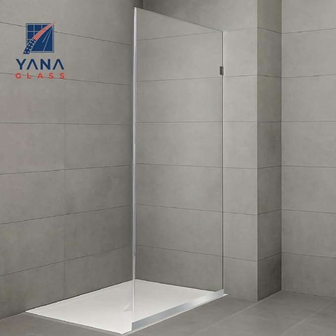 Custom Cut to Size 3/8" Shower Glass Panel