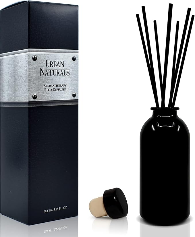 Urban Naturals Lavender Fields Oil Essential Oil Reed Diffuser Set