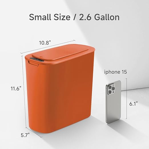 TIPGO Automatic Motion Sensor Bathroom Trash Can