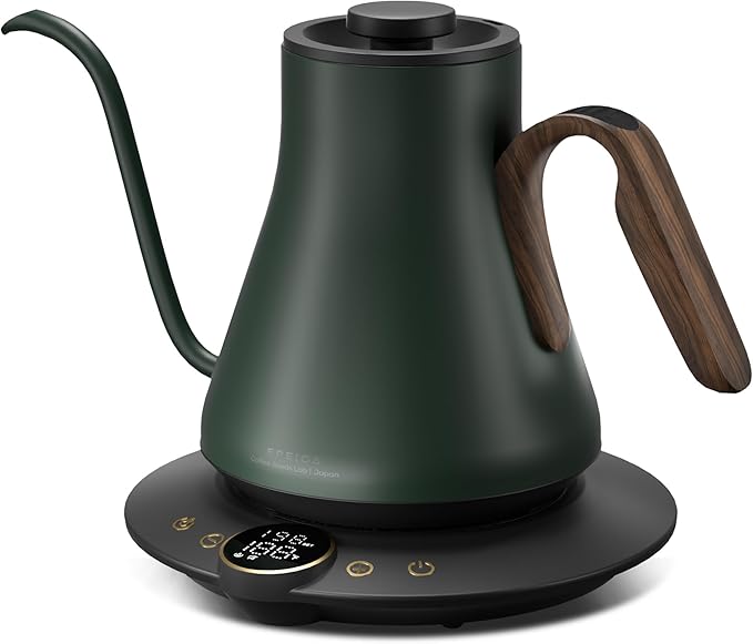 Gooseneck Electric Kettle with ±1℉ Temperature Control