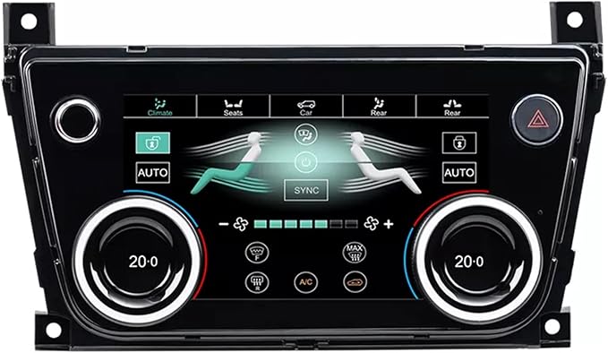 7 Inch LCD Touch Screen Air Conditioning Climate Control AC Panel