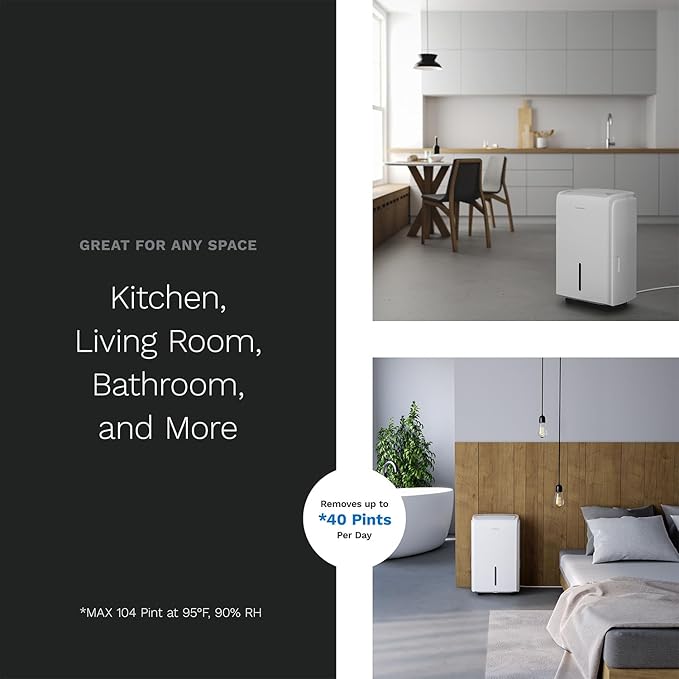 hOmeLabs Dehumidifier for Home, Basements