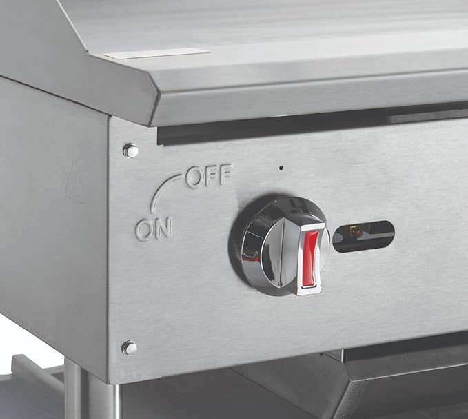 Kratos 36" Wide Commercial Countertop Griddle, Gas Hot Plate
