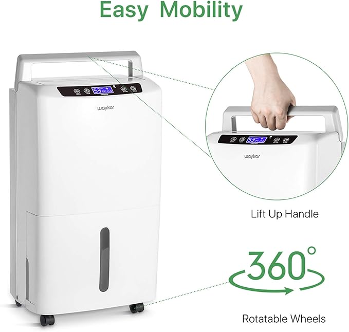 Waykar 2000 Sq. Ft. 2025 Energy Star Dehumidifier