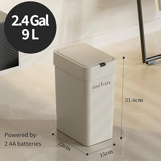 MRBIN Motion Sensor Bathroom Trash Can