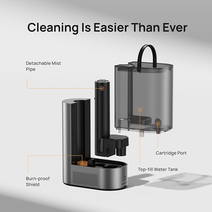 DREO 6L Humidifiers for Bedroom, Smart Warm & Cool Mist for Large Room