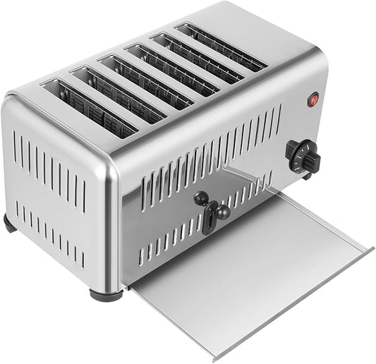 1680W Electric Toaster with 2 Modes & 1-5min Timer, Stainless Steel Bread