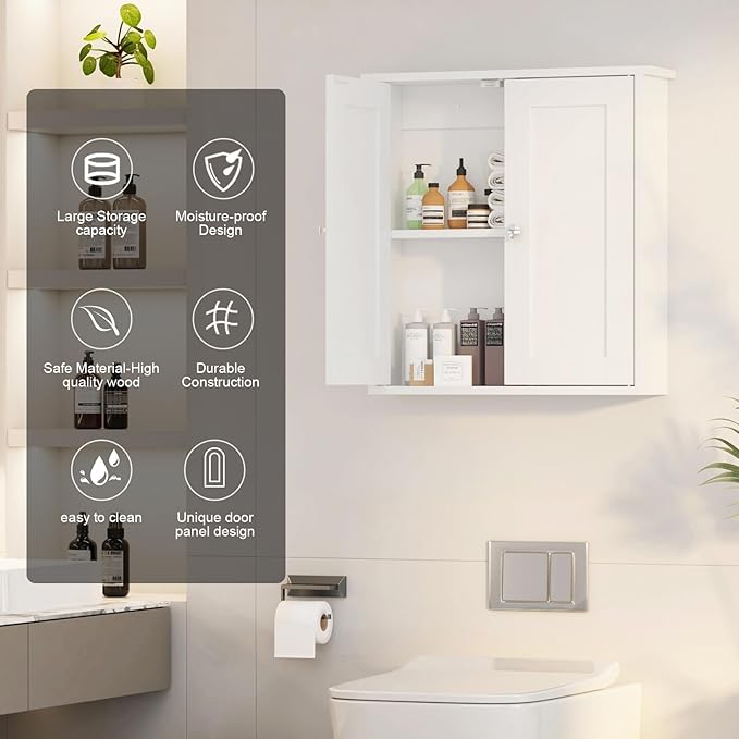 22x23 Bathroom Wall Cabinet, Medicine Cabinet