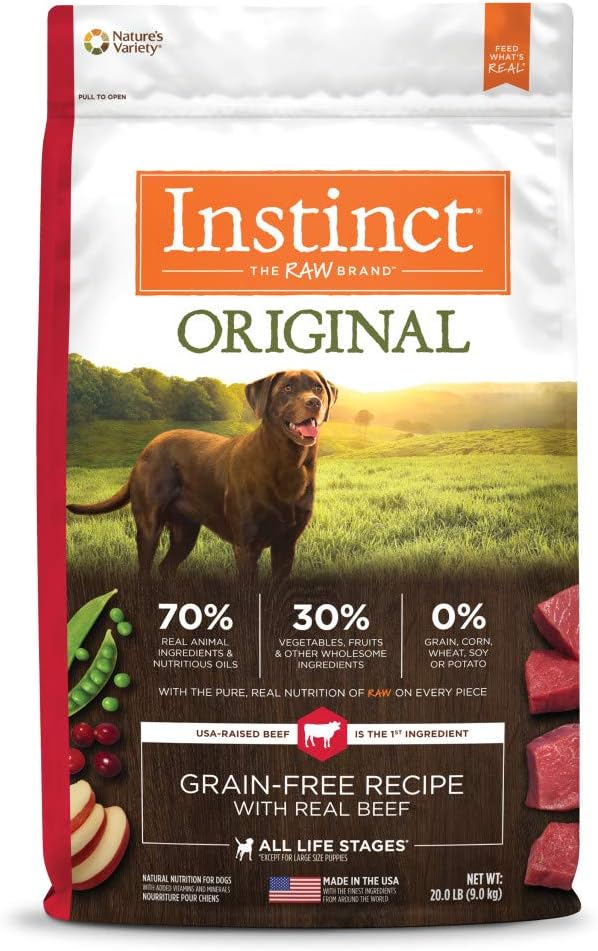 Original Beef Dry Dog Food, 20 lb. Bag