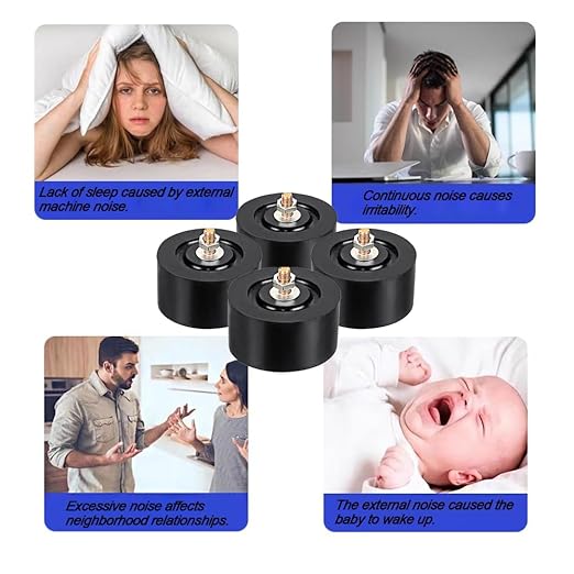 Anti Vibration Pad Air Conditioner Base, Noise Reduction and Shock Absorption