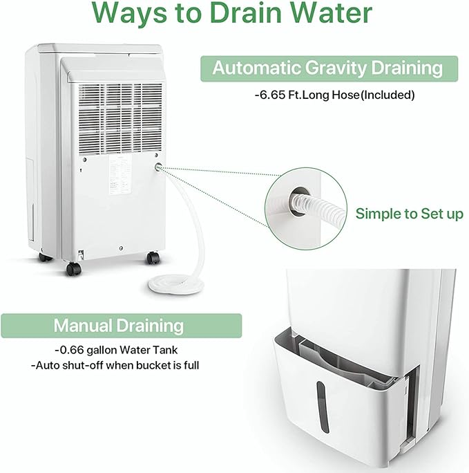 Waykar 2000 Sq. Ft. 2025 Energy Star Dehumidifier