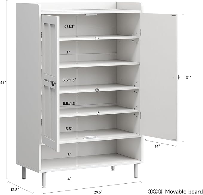 ONBRILL Shoe Storage Cabinet