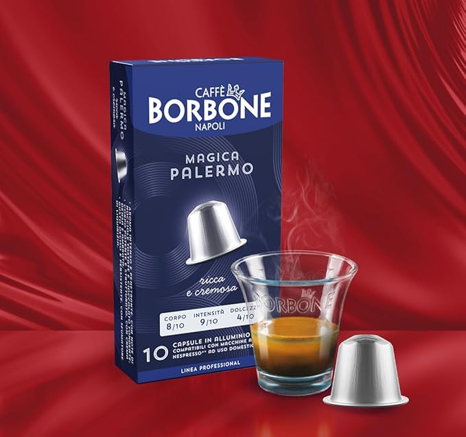 Caffè Borbone Magica Palermo Aluminum Capsules Compatible