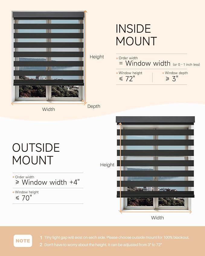 Smart Zebra Blinds for Windows, Alexa Motorized Blinds