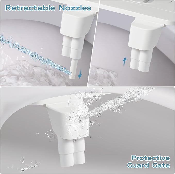 Ultra-Slim Bidet Dual Mode Bidet Attachment