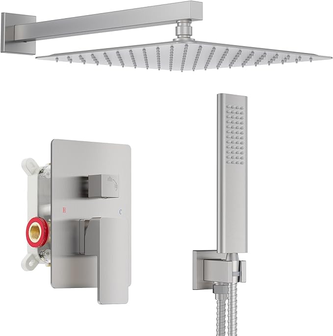 Iriber 12-Inch Rainfall Shower System