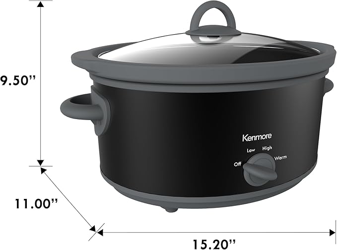 Kenmore 5 Quart Slow Cooker