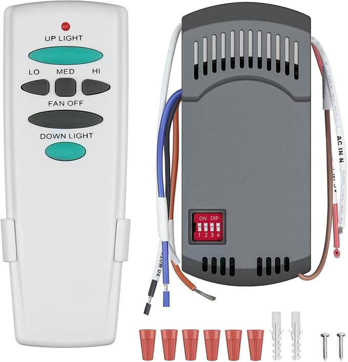 Universal Ceiling Fan Remote Control Kit