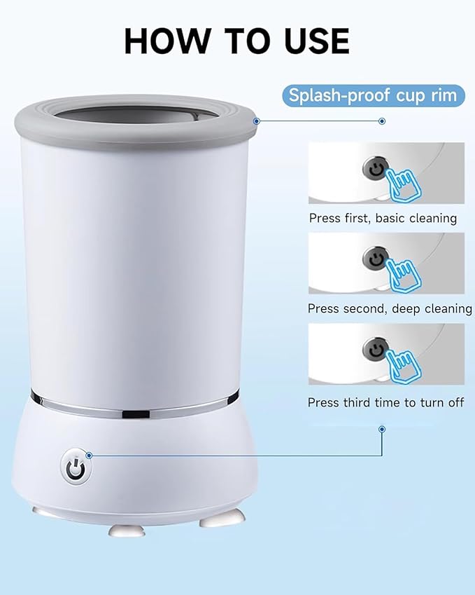 Automatic Dog Paw Cleaner for Dogs,Electric Dog Foot Paw Washer Cup and