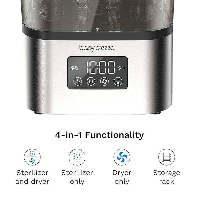 Baby Brezza 10 Minute SuperQuick Bottle Sterilizer + Dryer
