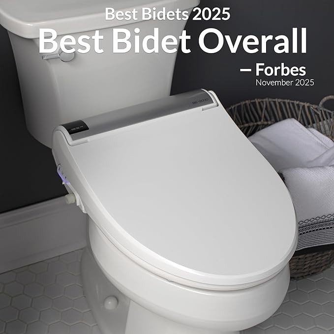 Bio Bidet BB2000 Bliss Electric Bidet Toilet Seat, Warm Water