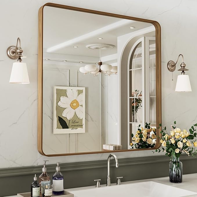 LOAAO 30X30 Bathroom Mirror