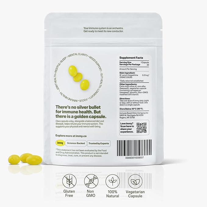 IMMY Immune Supplement for Mood Support and Gut Health, 90 ct.