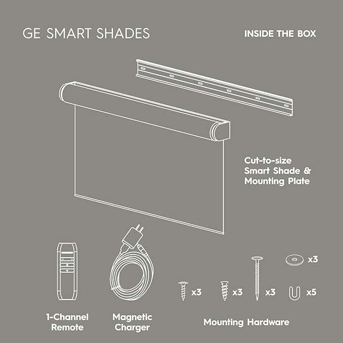 GE Smart Shade, Motorized Window Blind