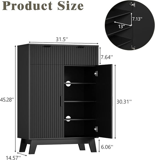 Shoe Cabinet Storage for Entryway
