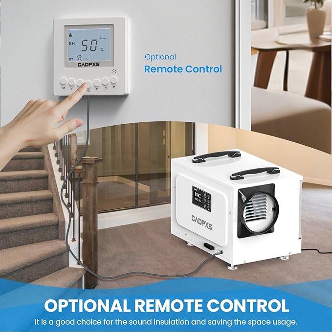 CADPXS Crawl Space Dehumidifier, 125 Pints Commercial Dehumidifiers