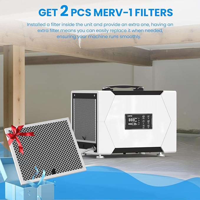 CADPXS Crawl Space Dehumidifier