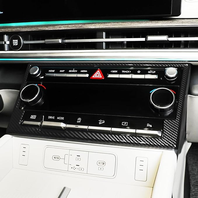 YOUTOOCAR Climate Control Panel Trim Frame Cover Compatible