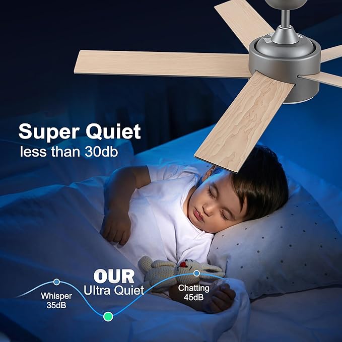 POCHFAN 52 inch Ceiling Fans