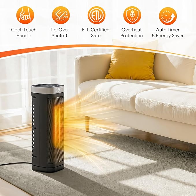 Small Space Heater for Indoor Use