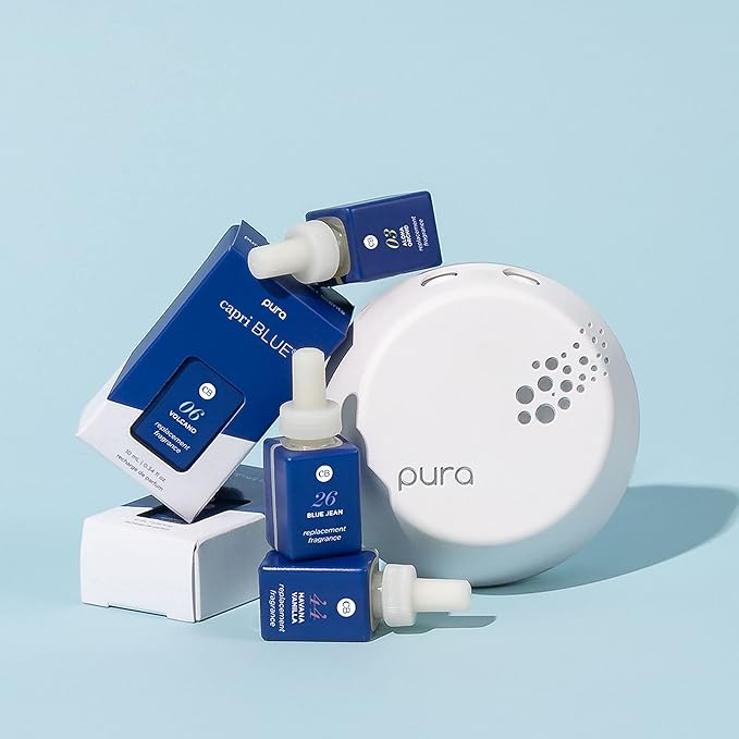 Capri Blue Pura Smart Home Plug-in Diffuser Refills – Includes 2 Capri Blue