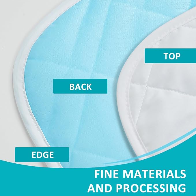 King 76"x80" Waterproof Pad with Straps, Incontinence Mattress Protector | KANECH Washable Pee Pad for Bed, Adults, Overnight Bed Protector, Waterproof Mattress Pad, Hold 16 Cups, Fits 5-20" Mattress