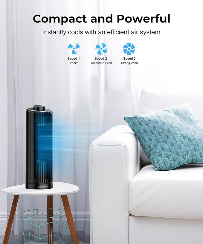 Abolee Tower Fan for Bedroom