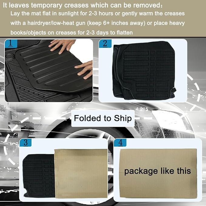 CRV Floor Mats Compatible with 2023-2026 Honda CR-V (Include Hybrid),All Weather Protection Waterproof Durable Anti-Slip Odorless Custom-fit TPE Floor Liner Front and Rear Row Set