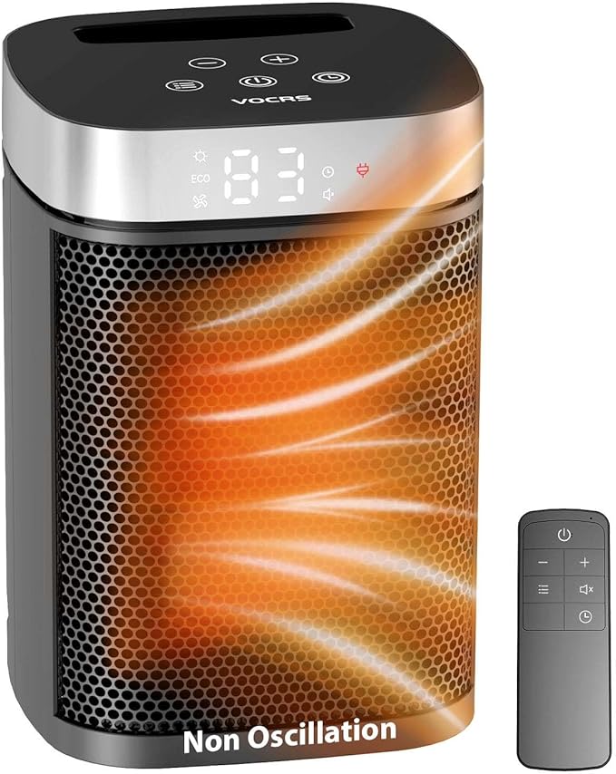 Small Portable Space Heater for Indoor Use