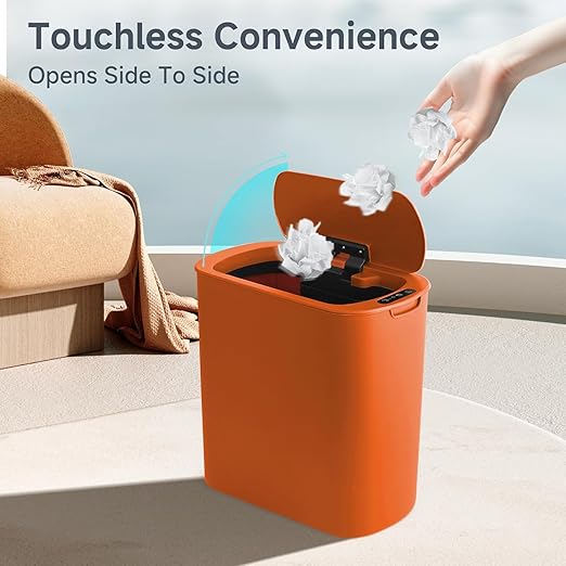 TIPGO Automatic Motion Sensor Bathroom Trash Can