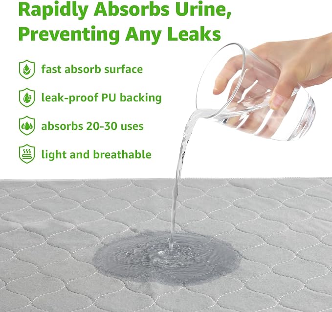 Dog Grass Pad with Tray for Dogs Puppy Potty Training to Pee & Poop Indoor | Dog Litter Boxes with Faster Drainage Artificial Grass & Quick-Absorbency Washable Pee Pads, Easy to Clean & Dry