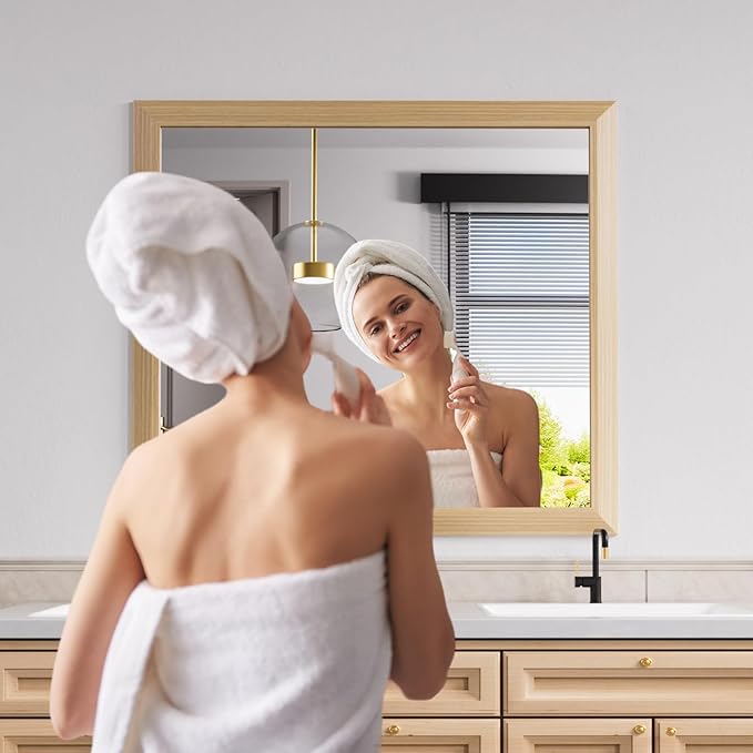Amorho 40X36 Inch Bathroom Mirror